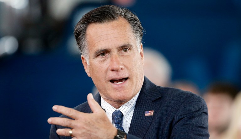 Throughout his political career, Romney has played many roles, and has tended to transform his message based on the electorate he was appealing to at a given time. (AP Photo/Matt Rourke)