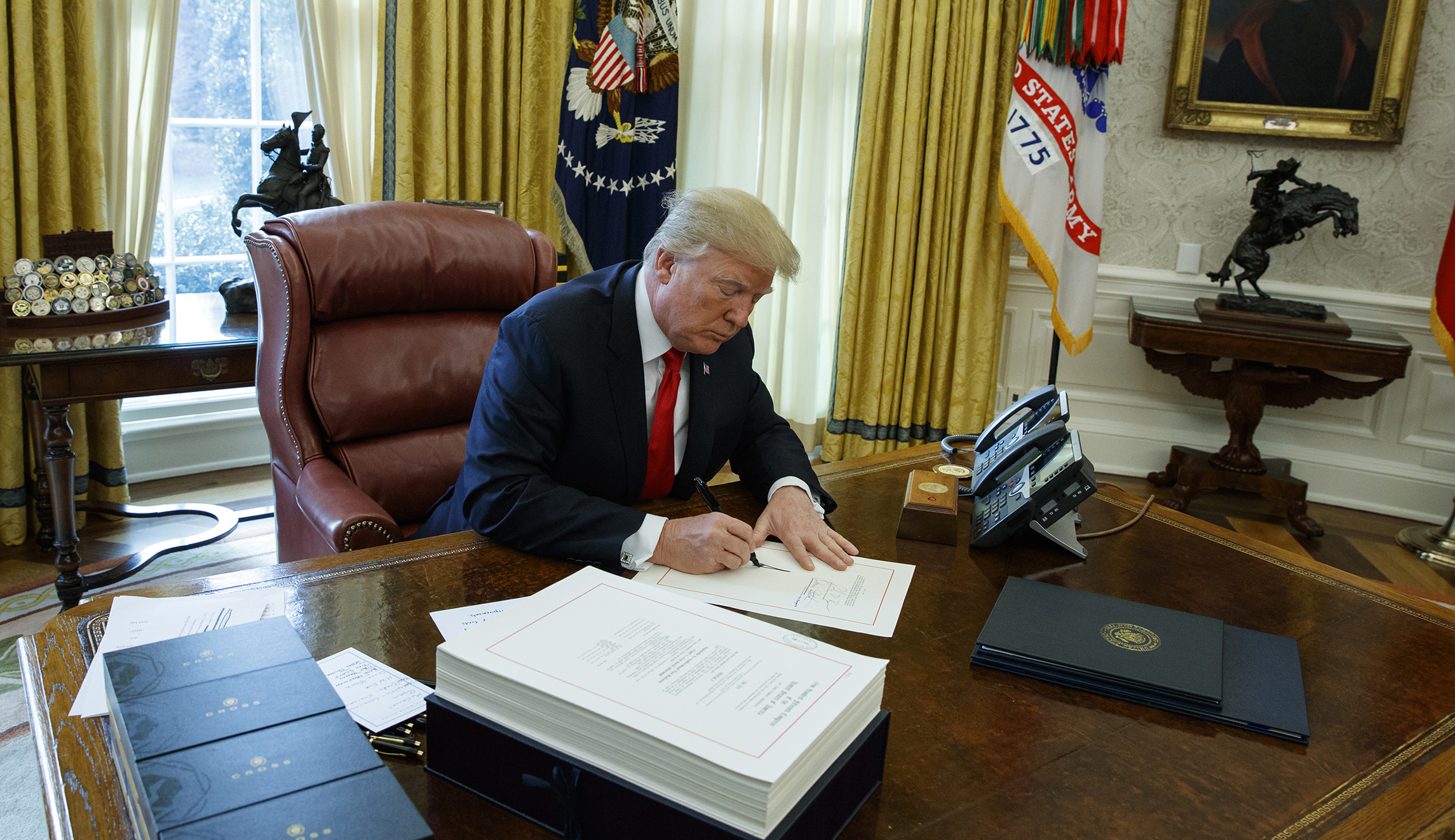 The economy rallied in 2017 because of what Trump didn’t do