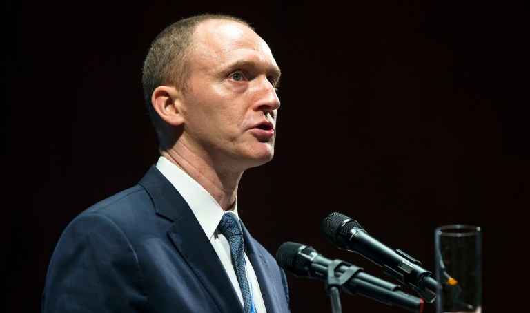 Page has long been a person that Democrats believe will help them establish that Russia and the Trump campaign colluded to steal the election from Hillary Clinton. (AP Photo/Pavel Golovkin, File)