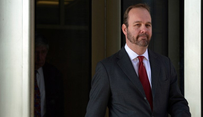 Former Trump campaign aide Rick Gates has pleaded guilty to two charges: conspiracy against the United States and making a false statement to federal investigators. (AP Photo/Susan Walsh)