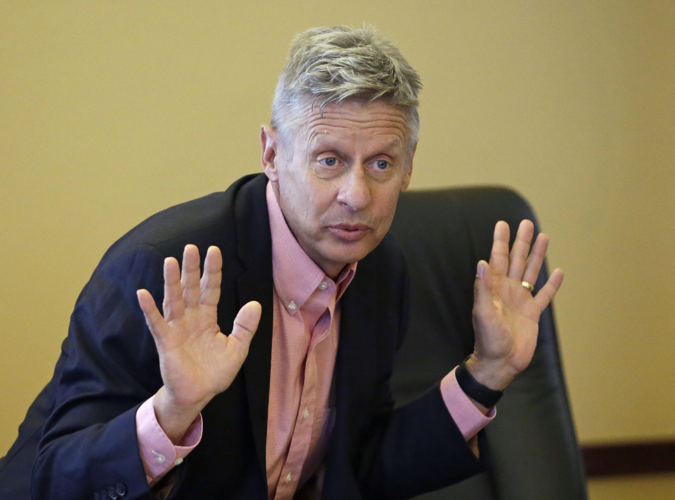 After debates, Gary Johnson makes his case