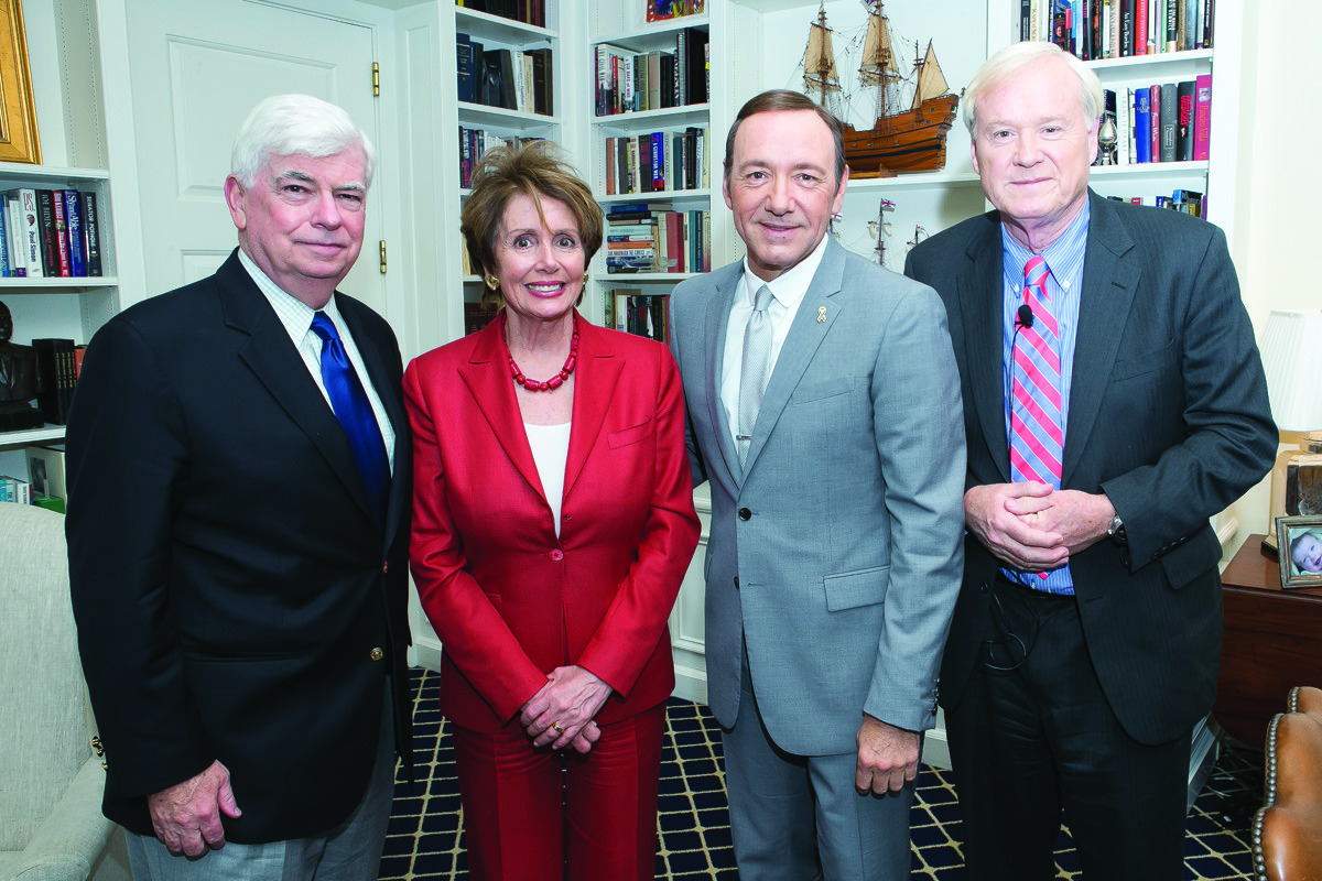 Kevin Spacey talks WHCD’s ‘House of Nerds’