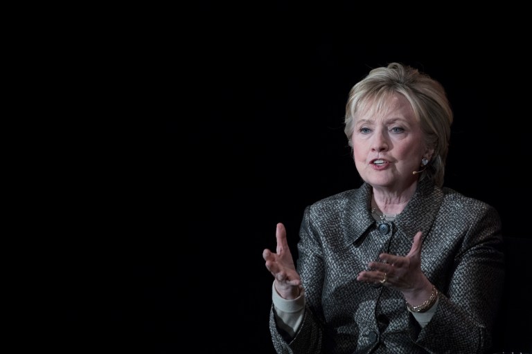 She narrowed it down to two incidents, which notably were outside of her control. (AP Photo/Mary Altaffer)