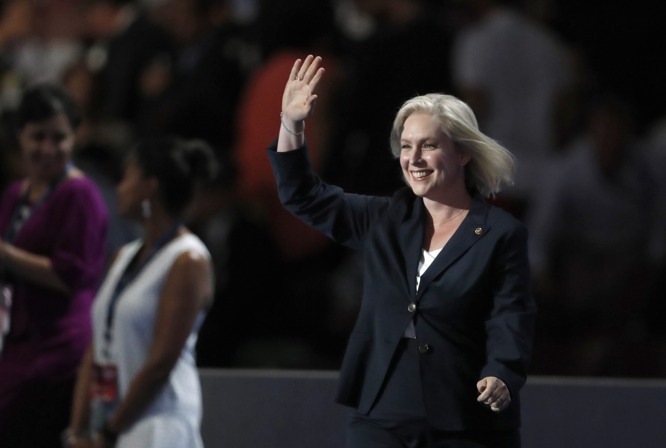 Campus sexual assault not mentioned by Sen. Gillibrand at Democratic convention