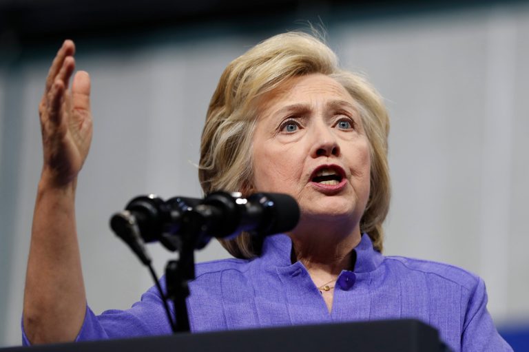 A Hillary Clinton's campaign spokesman said the former secretary of state 
