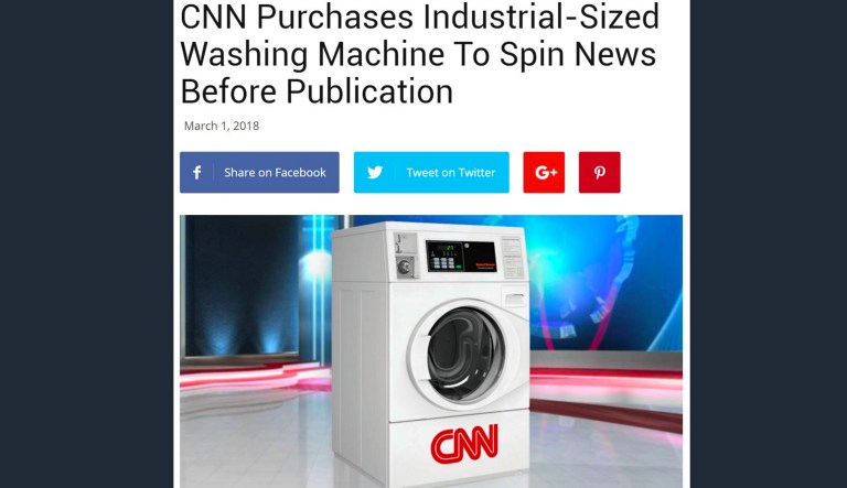 The article in question that Facebook and Snopes had to 