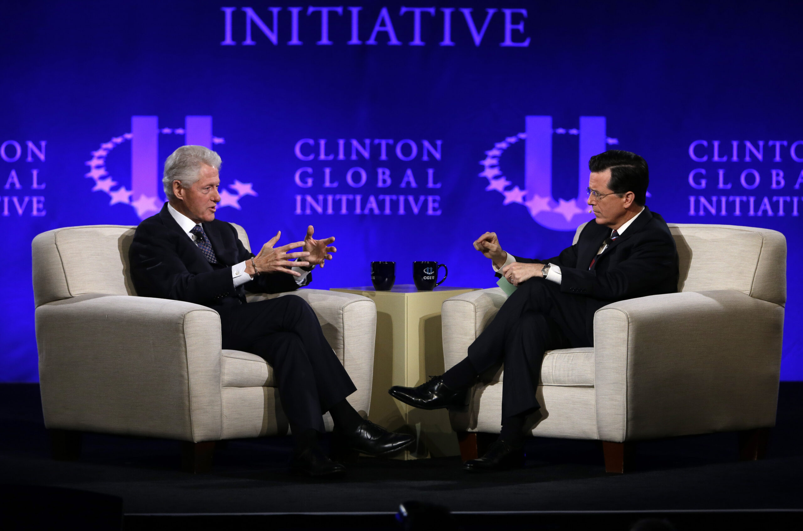 Stephen Colbert lures Bill Clinton to Twitter