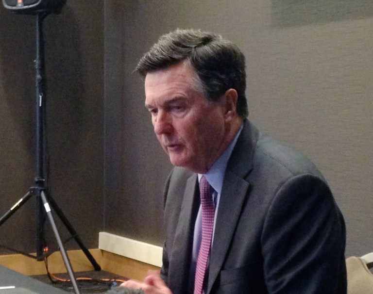 Speaking in Savannah, Ga., Dennis Lockhart cited 