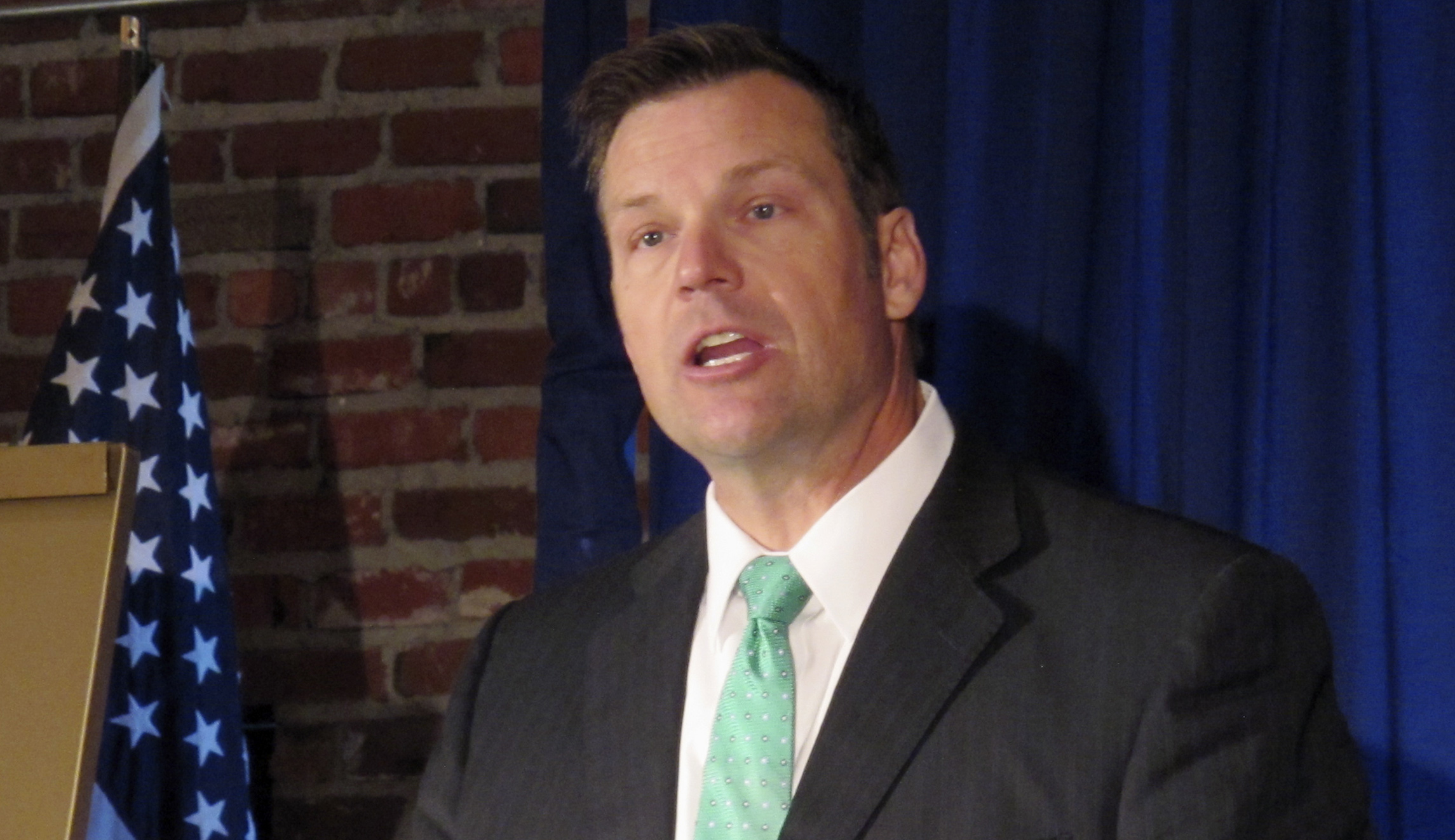 Democrats demand Kansas Secretary of State Kris Kobach removal from Trump’s voter fraud commission