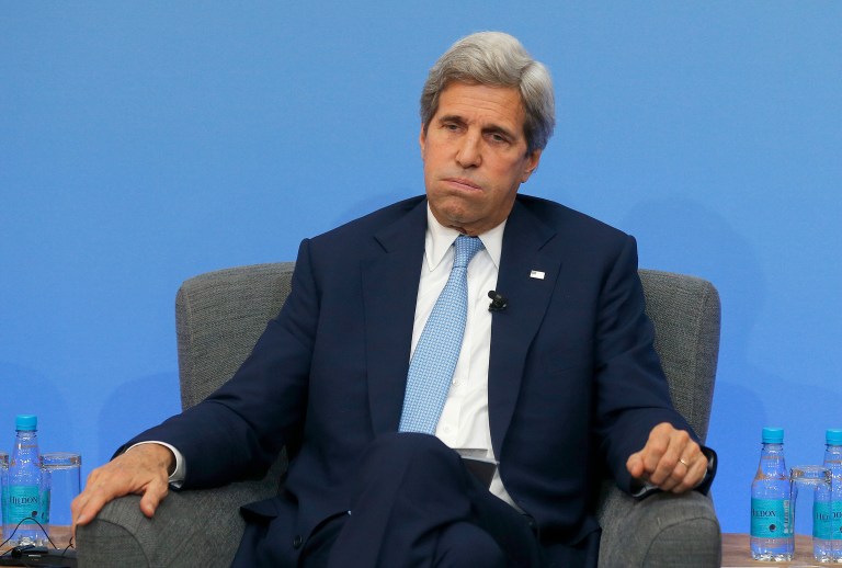 The House Oversight Committee chairman threatened Secretary of State John Kerry with a subpoena if he does not voluntarily turn over the documents related to the decision by next week. (AP Photo/Frank Augstein, Pool)