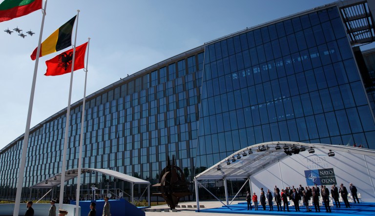 The question of U.S. commitment has been an ongoing concern since Trump implied during the presidential campaign that allies who spend too little on their own militaries might not deserve NATO protection. (AP Photo/Evan Vucci)