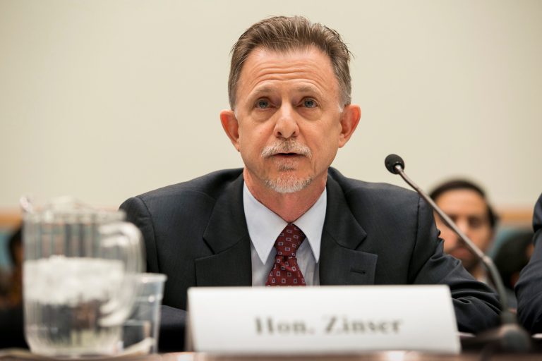 Todd Zinser, the inspector general at the Department of Commerce, abruptly cleaned out his office Wednesday evening amid a congressional investigation and public calls from lawmakers for President Obama to remove him. (Graeme Jennings/Washington Examiner)