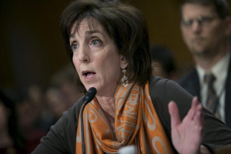 Assistant Secretary of State for Western Hemisphere Affairs Roberta Jacobson testifies before a Senate Foreign Relations Western Hemisphere Subcommittee hearing on Cuba on Capitol Hill in Washington Tuesday, Feb. 3, 2015.