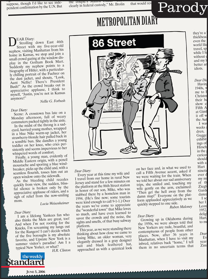 Metropolitan Diary.