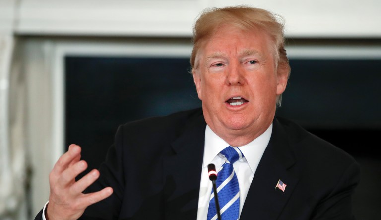 Among those polled, Democrats overwhelmingly say 91-5 that President Trump should release his tax returns to the public. On the other hand, only 30 percent of Republicans want the president to disclose his financial earnings, and 51 percent think he shouldn't. (AP Photo/Carolyn Kaster)
