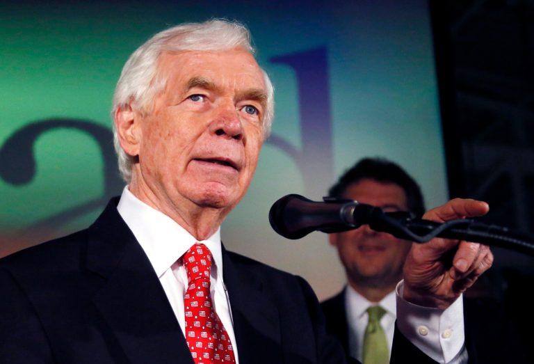 Thad Cochran must feel very grateful to Thomas L. Carey. He's the candidate whose 1.52 percent of the vote in the June 3 primary prevented the six-term Mississippi senator from losing the Republican nomination to state Sen. Chris McDaniel, who received 1,418 more votes. (AP Photo)