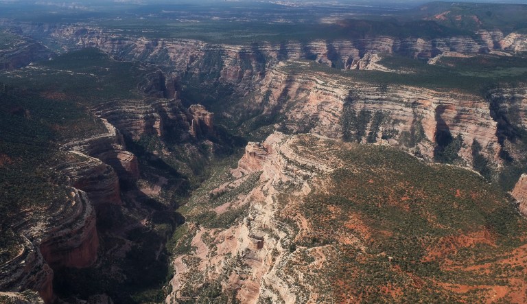 President Trump on Dec. 4 signed a proclamation cutting the Bears Ears National Monument in southeastern Utah by more than 1.1 million acres, or 85 percent. (Francisco Kjolseth/The Salt Lake Tribune via AP, File)/