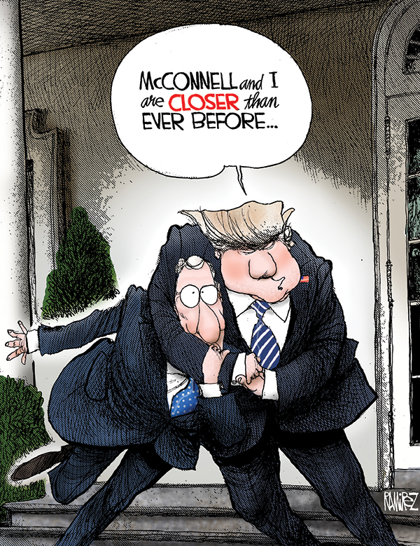 McConnell and Trump Get Closer
