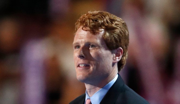 Rep. Joe Kennedy is the grandson of former U.S. Attorney General Robert F. Kennedy and is the great-nephew of former President John F. Kennedy.