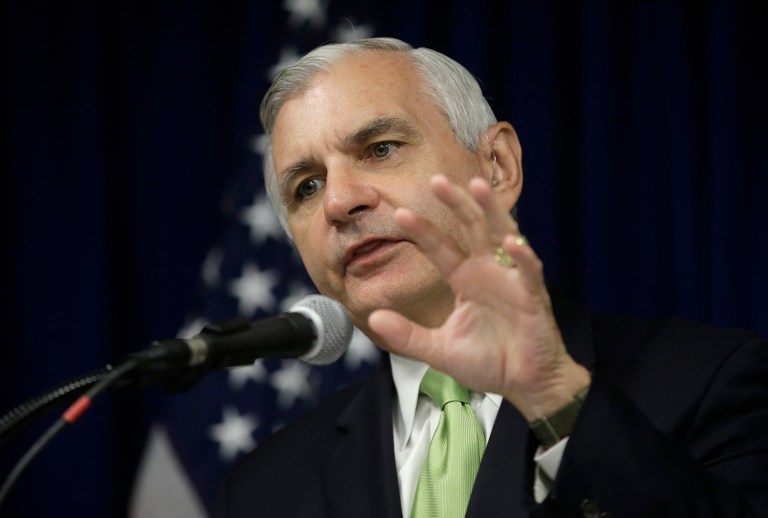 Sen. Jack Reed, D-R.I., pointed to the payments between 2009 and 2011 and uncovered by the Department of Energy inspector general as the top lingering questions over President Trump’s second nomination to a top Pentagon post. (AP Photo/Steven Senne)