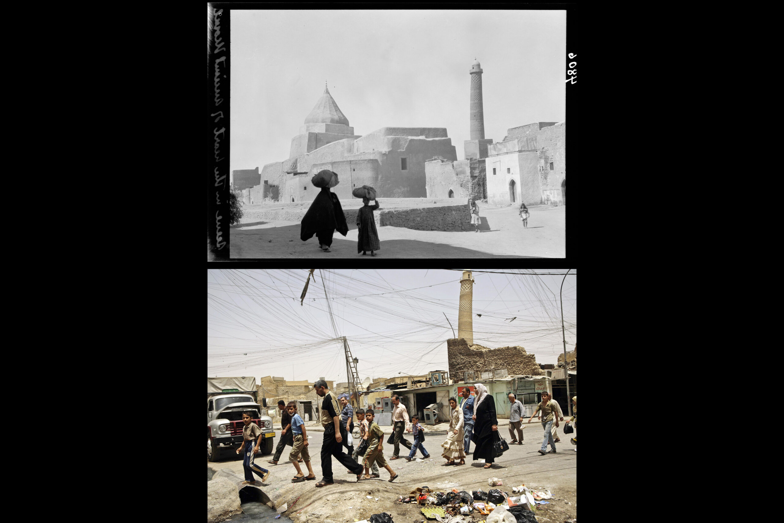 AP Photos: Scenes from Iraq’s Mosul then and now