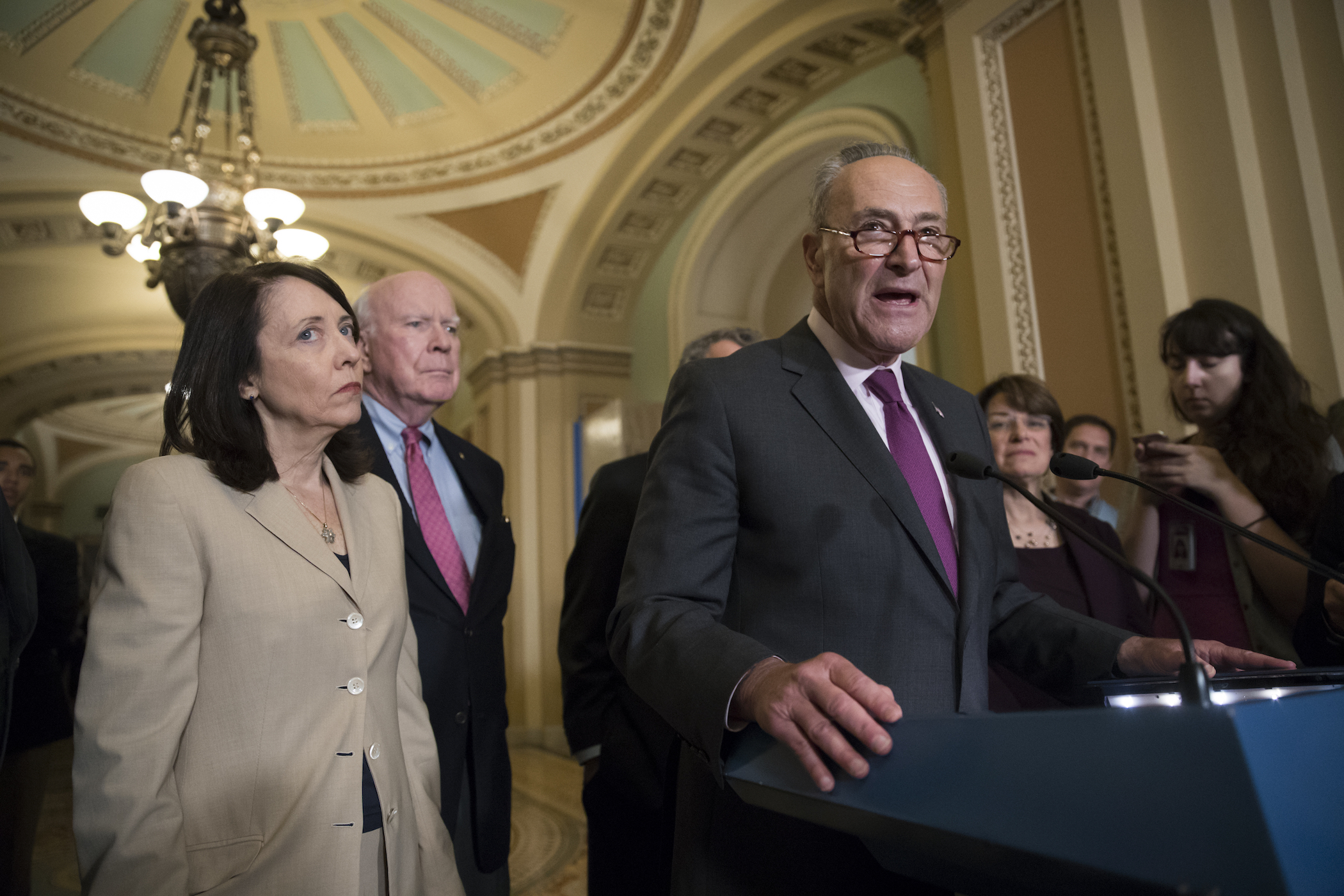 Chuck Schumer: Senate GOP in ‘no man’s land’ on healthcare