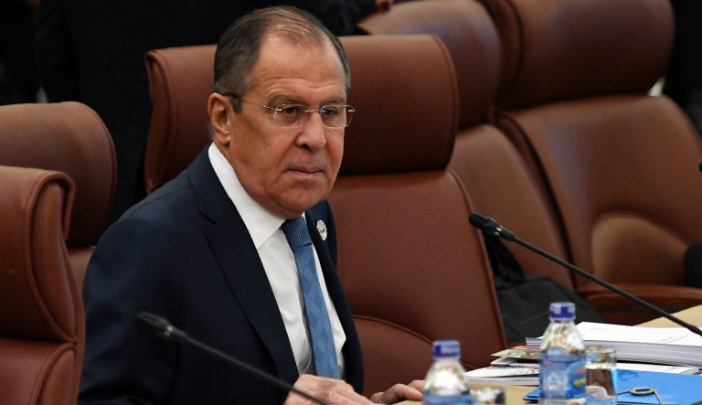 Russia's Foreign Minister Sergey Lavrov said, 