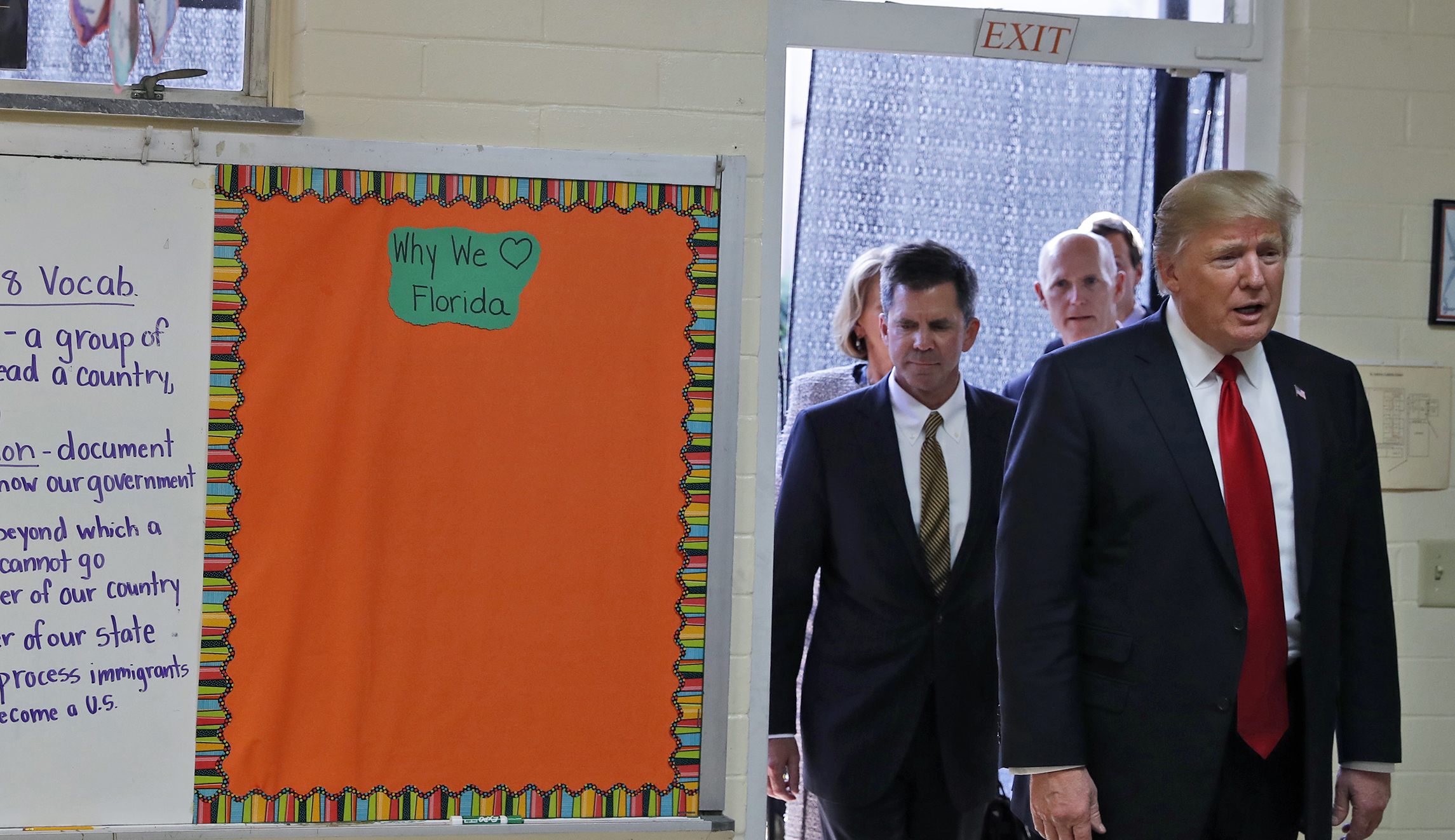 Here’s what you need to know ahead of Trump’s Tuesday visit to a technical school in Waukesha County, Wisconsin