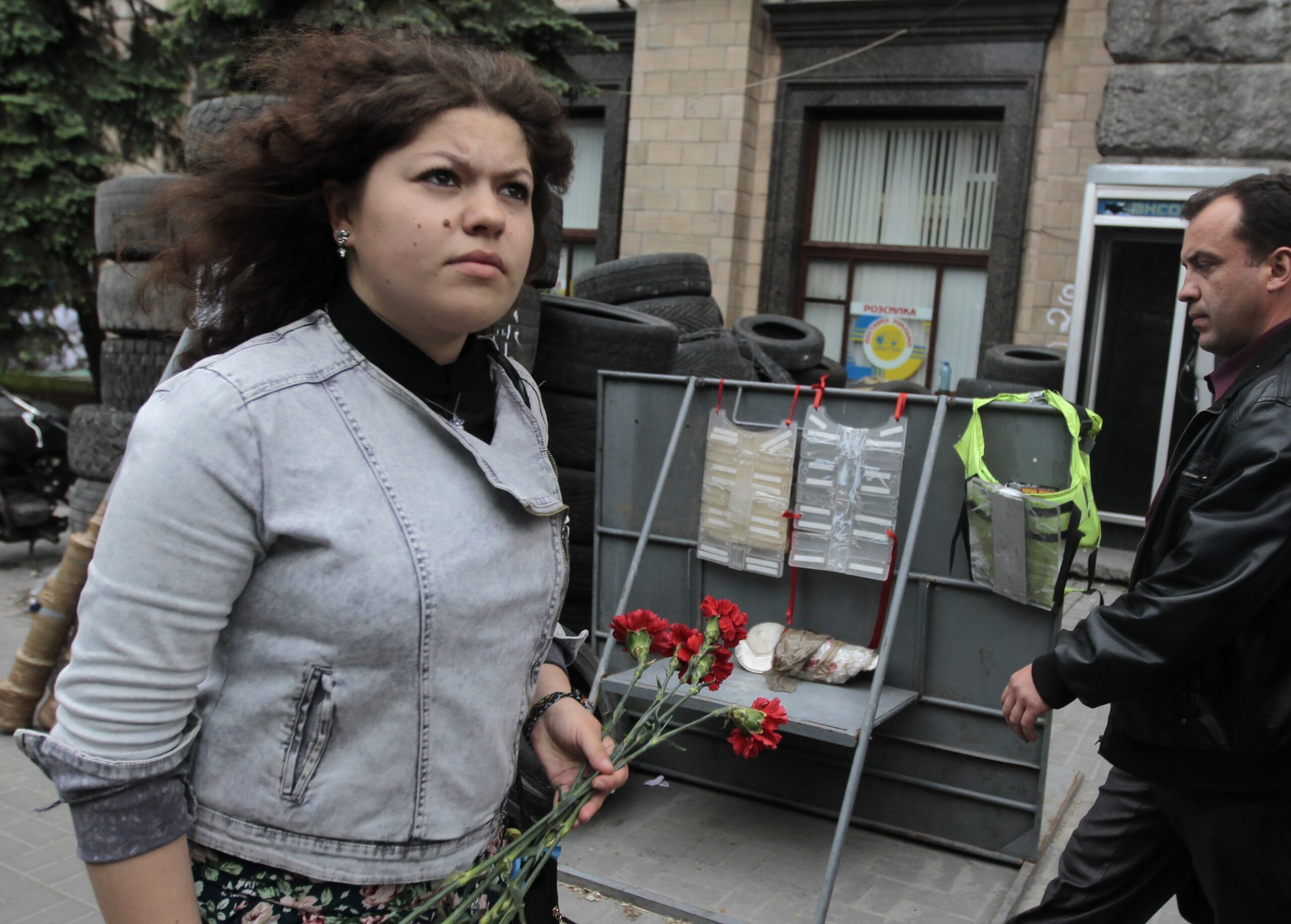 Ukraine protester hopes blood not spilled in vain