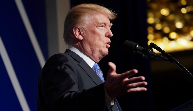 President Trump promised last December the foundation would be shut down due to conflicts of interests and New York's attorney general instructed the foundation cease seeking contributions last fall. (AP Photo/Pablo Martinez Monsivais)