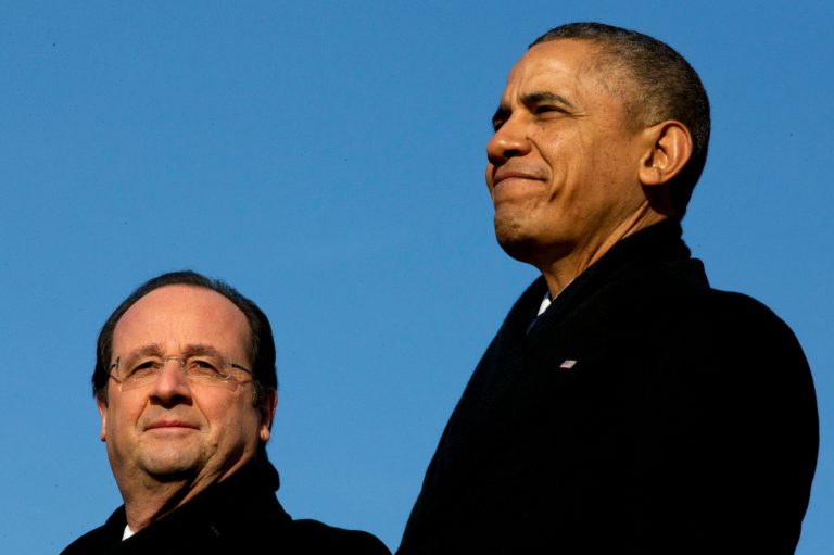 President Obama will join French President Francois Hollande in Normandy in June to commemorate the 70th anniversary of the D-Day landings, Obama said Tuesday. (AP Photo)