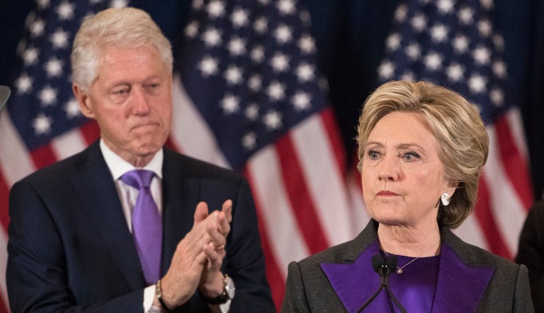 Both Hillary Clinton's involvement in the sleazy 'Trump dossier,' and her team's coverup of wrongdoing, are par for the course she and her husband, former President Bill Clinton, set back in Arkansas in the 1980s. (AP Photo/Matt Rourke)