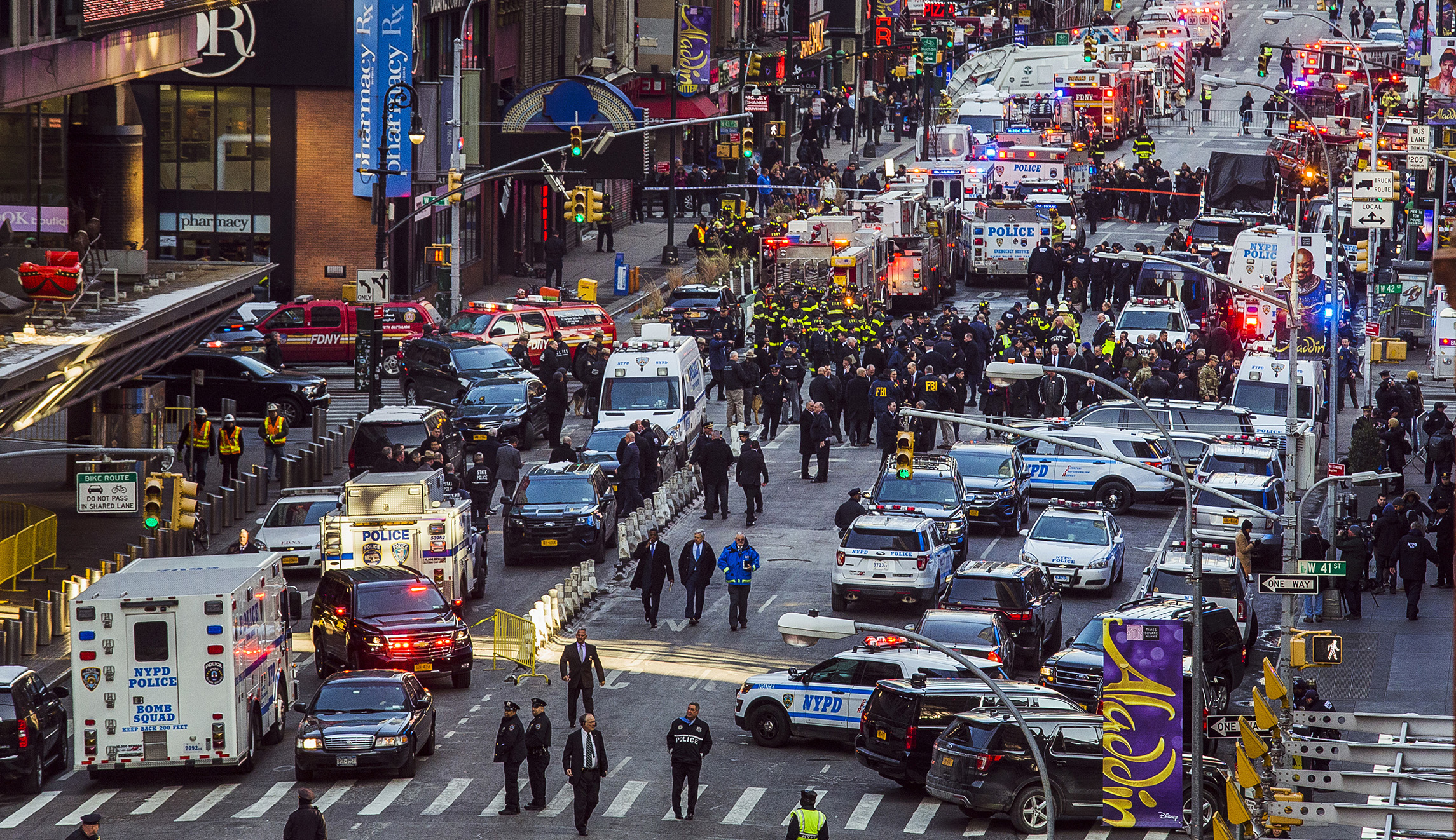 Why is Trump’s first tweet after the New York explosion about unrelated ‘Fake News?’