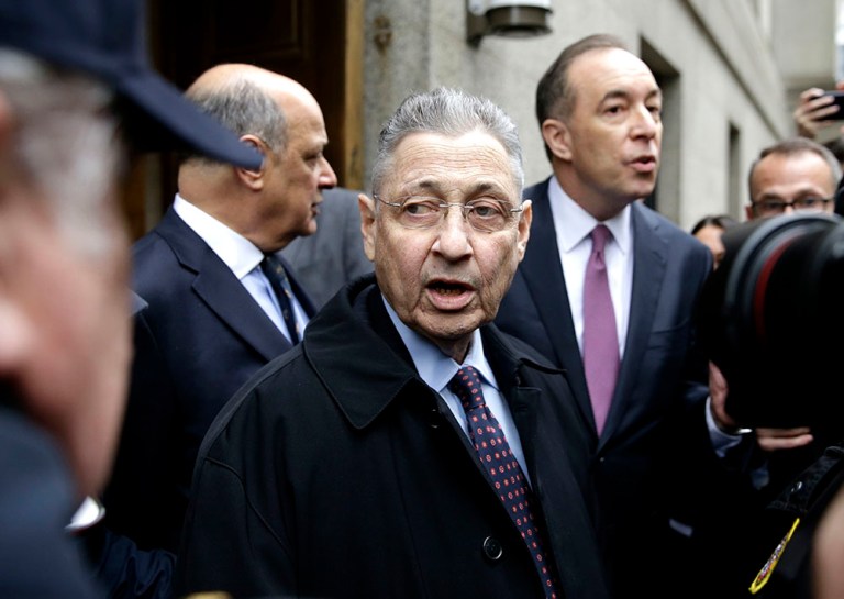 Silver gave up his spot on the Assembly as soon as he was convicted, ending his more than three decades of public service. (AP Photo/Seth Wenig)