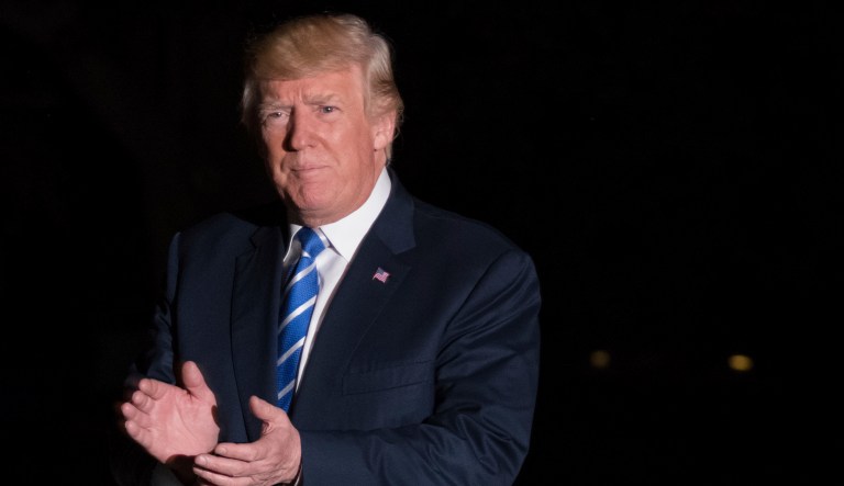 Trump will unveil the U.S. strategy for South Asia and discuss North Korea in a formal address Monday evening, during which he is expected to announce an increase in American troops heading to Afghanistan. (AP Photo/J. David Ake)