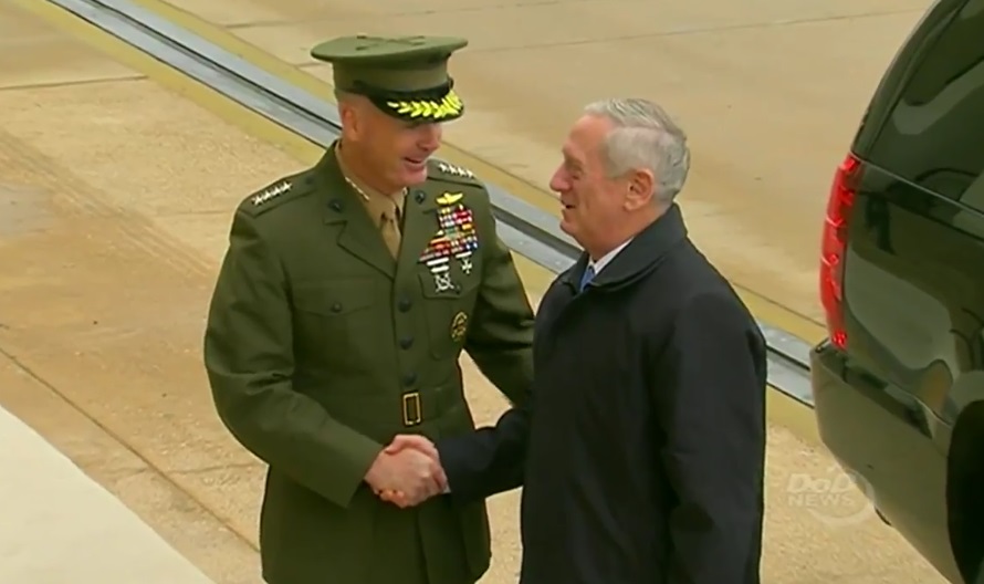 Mattis Sends Message to DOD and to ISIS