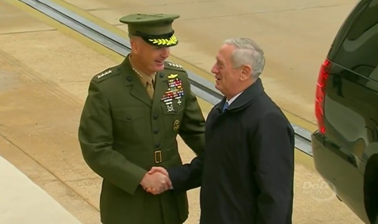 Mattis Sends Message to DOD and to ISIS