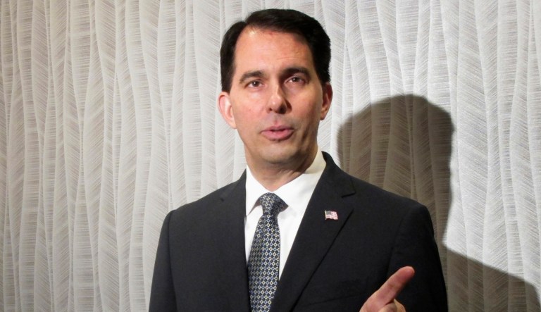 On Wednesday, Gov. Scott Walker, R-Wis., signed a bill that would allow the state to apply for a federal waiver under Obamacare. The waiver will ask to set up a $200 million reinsurance fund, 75 percent of which would be paid for by the federal government. (AP Photo/Scott Bauer, File)