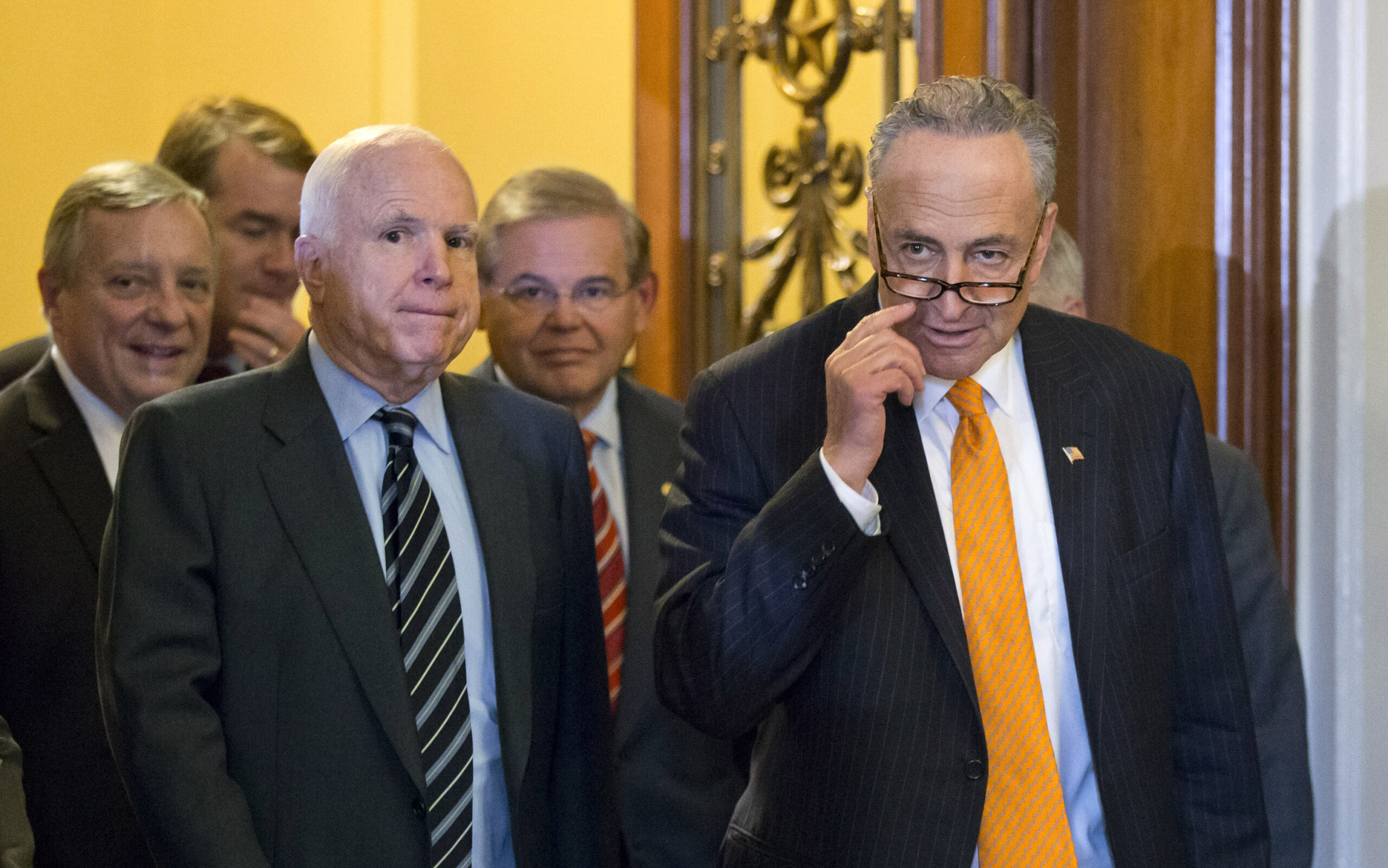 McCain, Schumer urge unity in combating Russian interference in elections