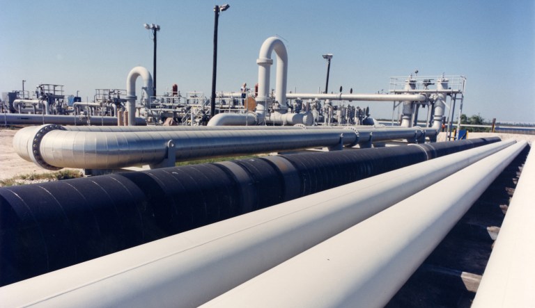 The agreement would require the Energy Department to sell 100 million barrels of oil from the reserve, with 30 million barrels to be sold between fiscal 2022 and 2025, 35 million barrels in 2026, and another 35 million in 2027. (AP Photo/Energy Department)