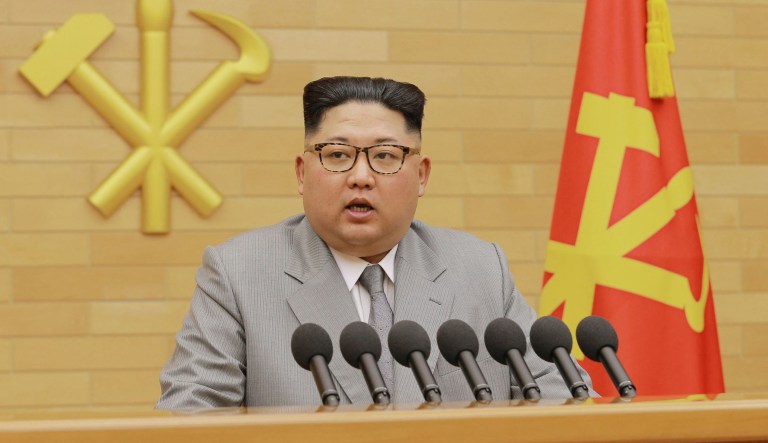 Kim Jong Un: ‘The U.S. should know that the button for nuclear weapons is on my table’