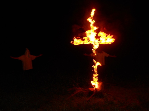 An image on the website of the KKK organization planning a Maryland meeting Friday.