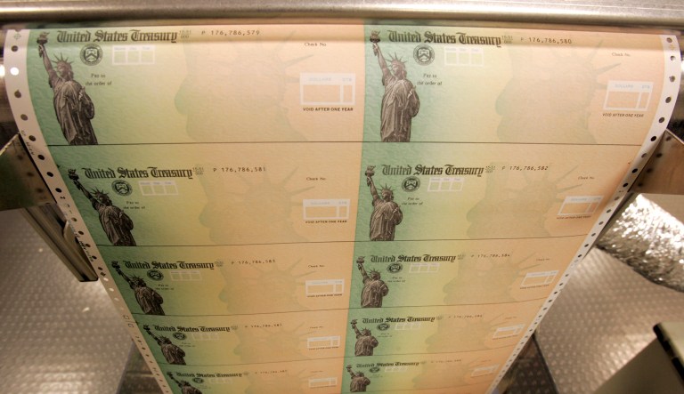 The Treasury is shifting funds around to make incoming payments, but can only do that for so long before it runs out of options. (AP Photo/Matt Rourke)