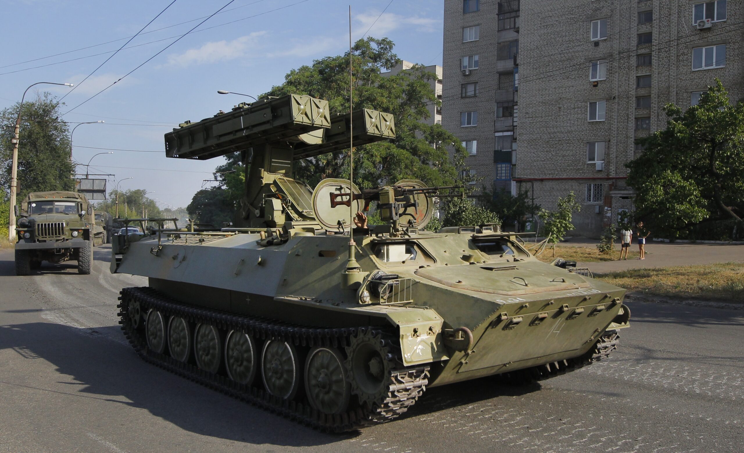 Ukraine says troops entered rebel-held city