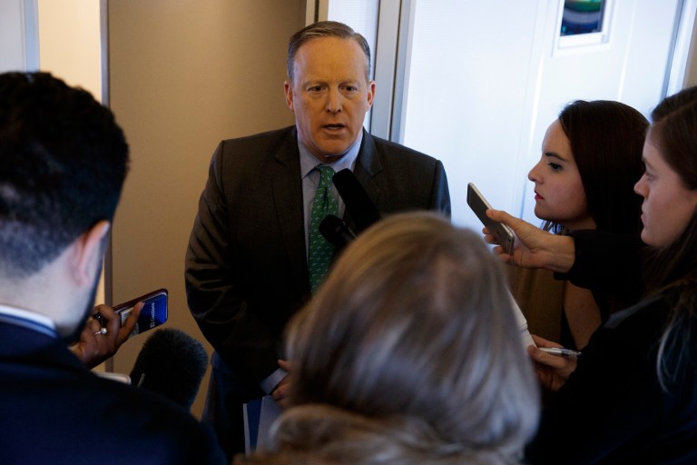 Spicer said the DOJ 