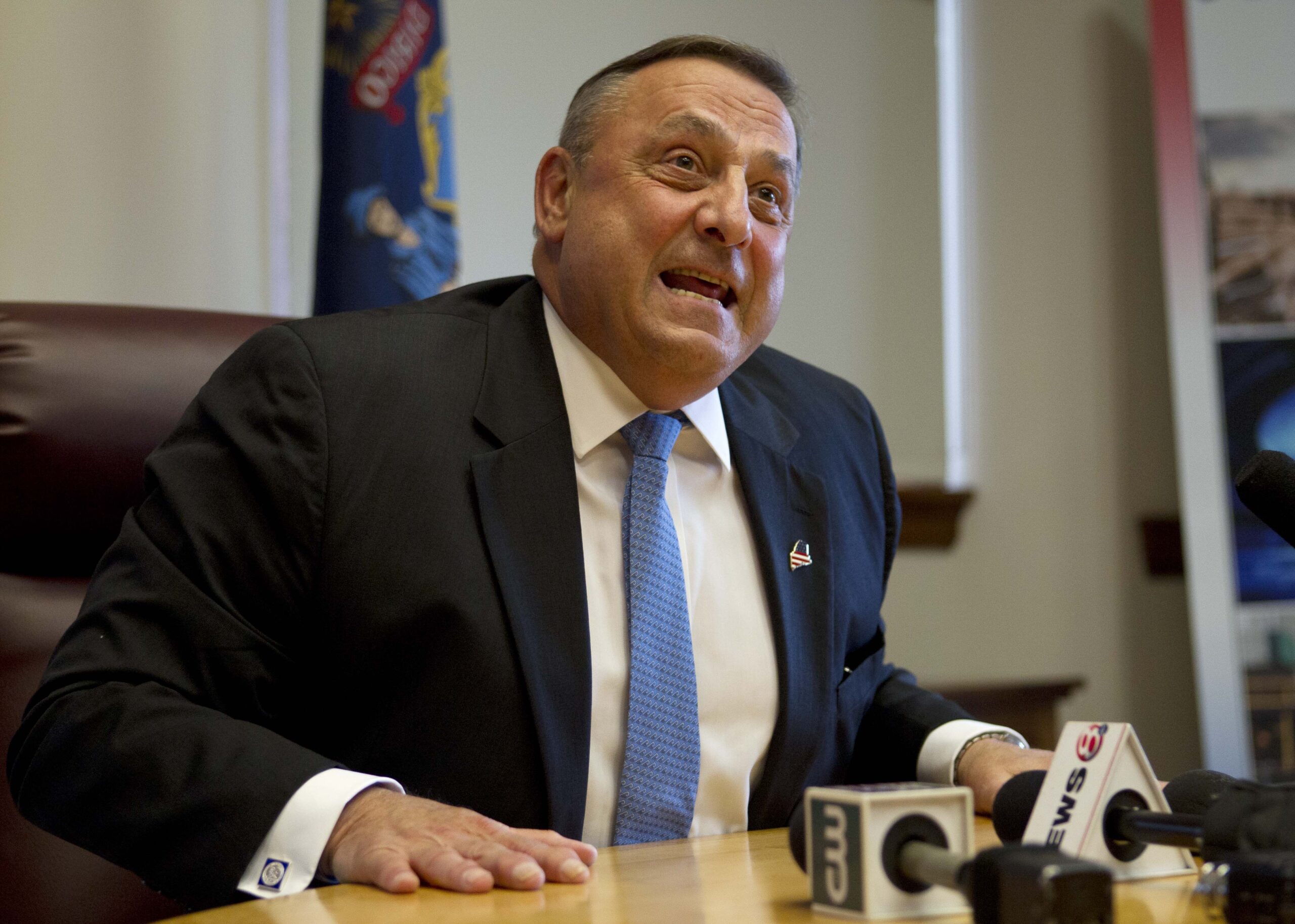 Maine governor hammers away at welfare fraud