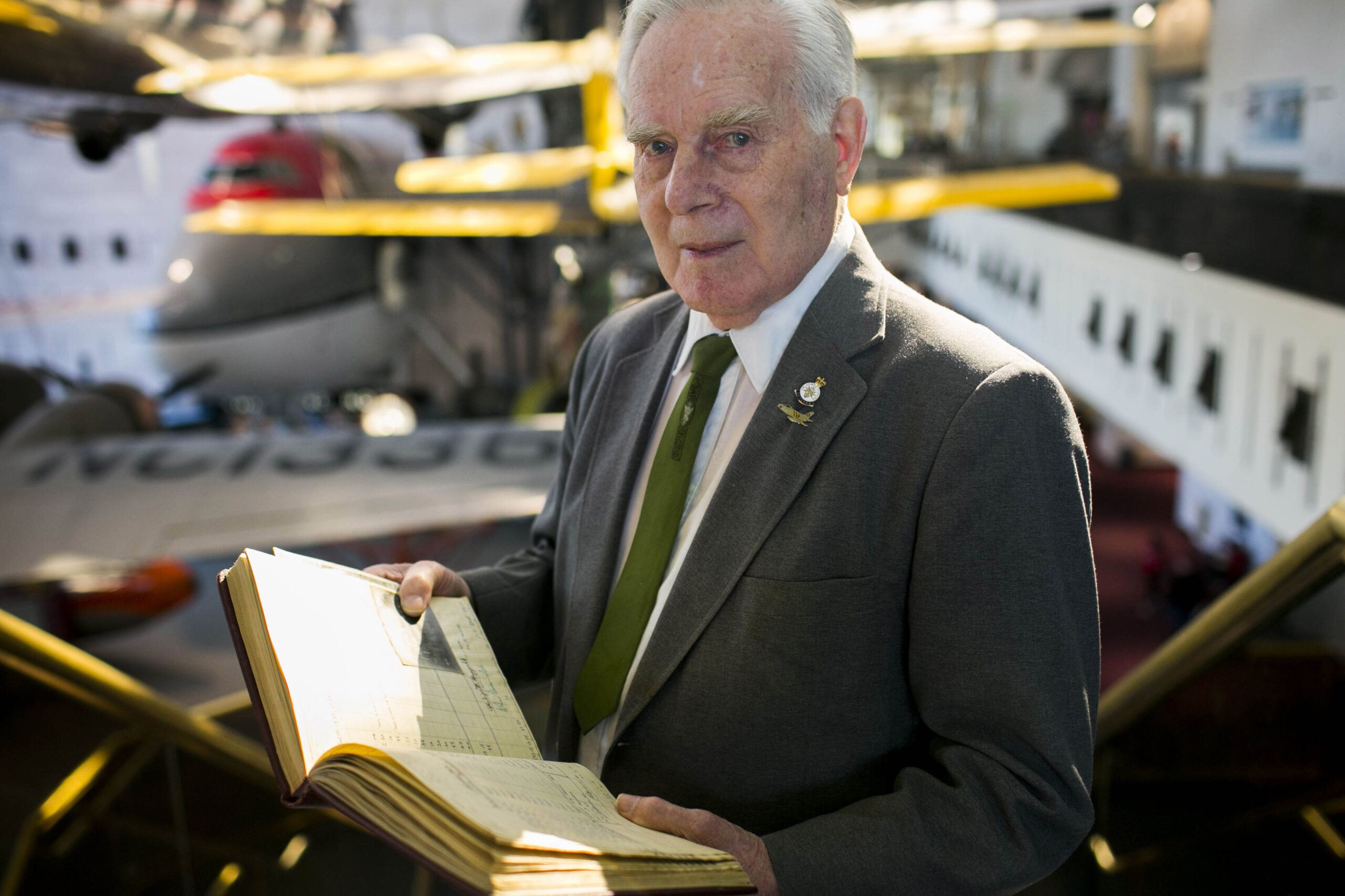 Inside old log book, memories of heroism
