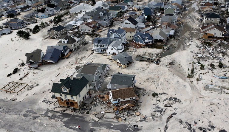 Several whistleblowers have alleged that while they were doing claims work for a company that was lowballing payouts for victims of Hurricane Sandy, they were pressured in various ways to lower their claims totals. (AP Photo/Mike Groll)