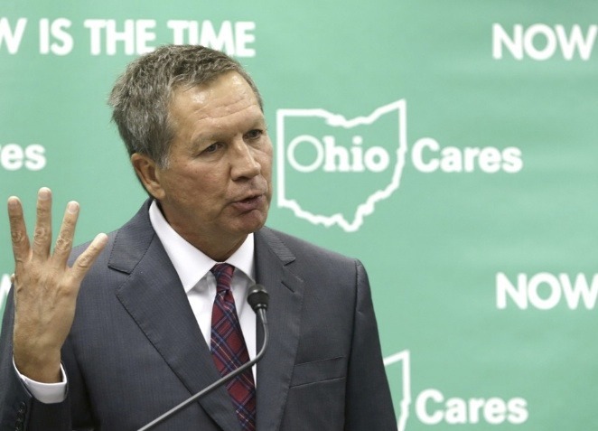 Ohio Gov. John Kasich is seen as a possible Republican candidate for president in 2016. (AP Photo)