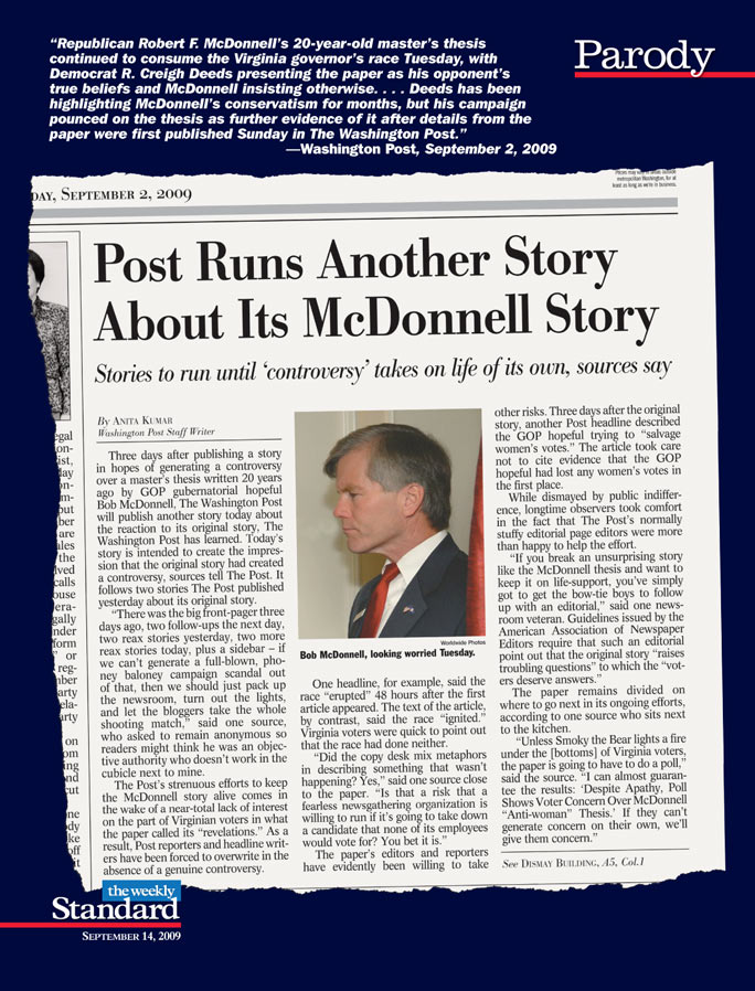 Post Runs Another Story About Its Story